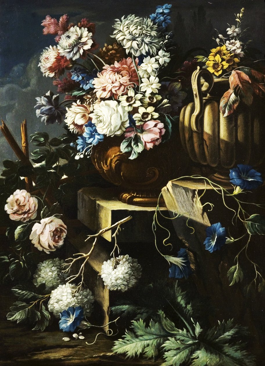 Blomsterstykke av Gasparo Lopez