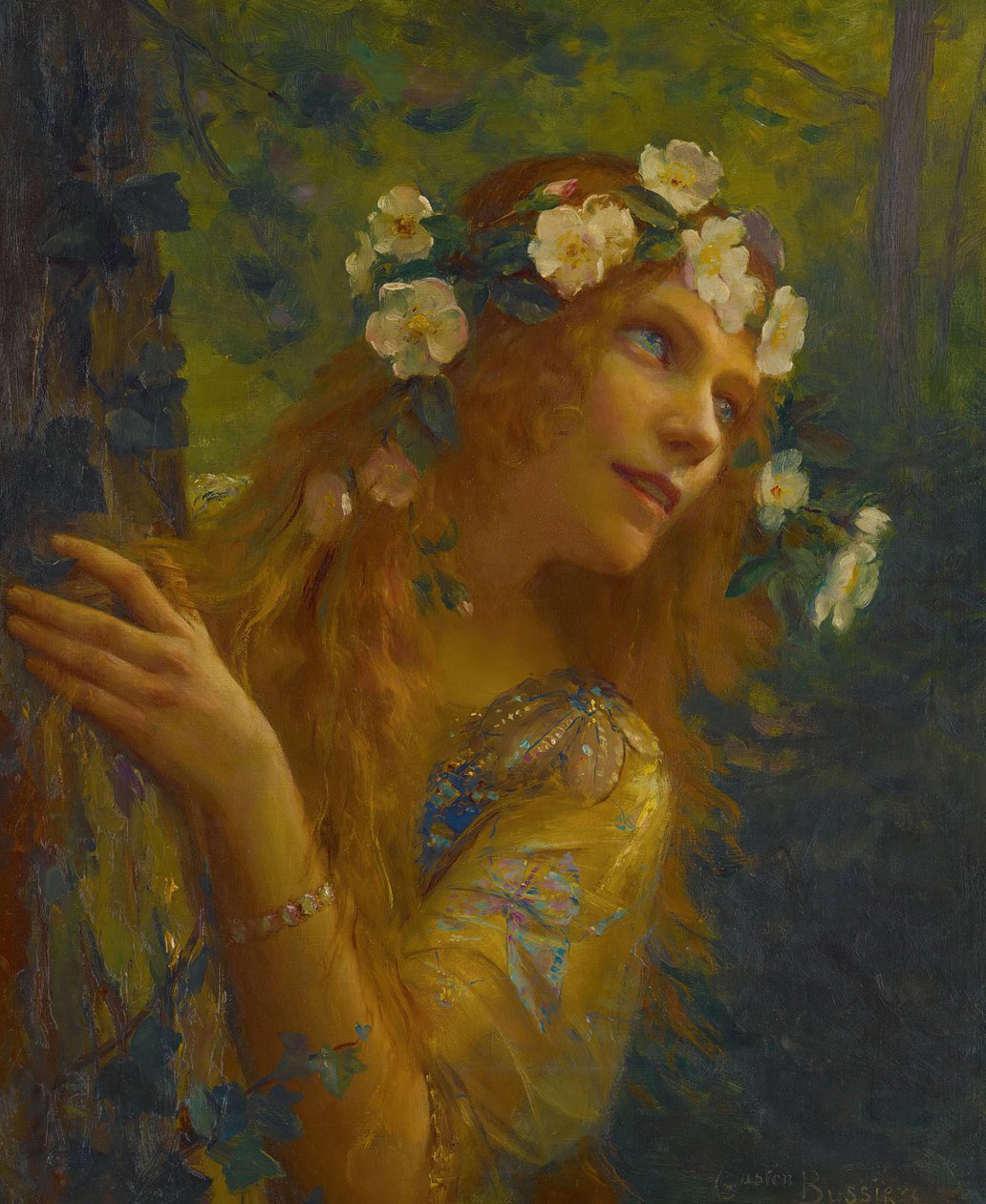 Natt, ca 1910-1913. av Gaston Bussiere