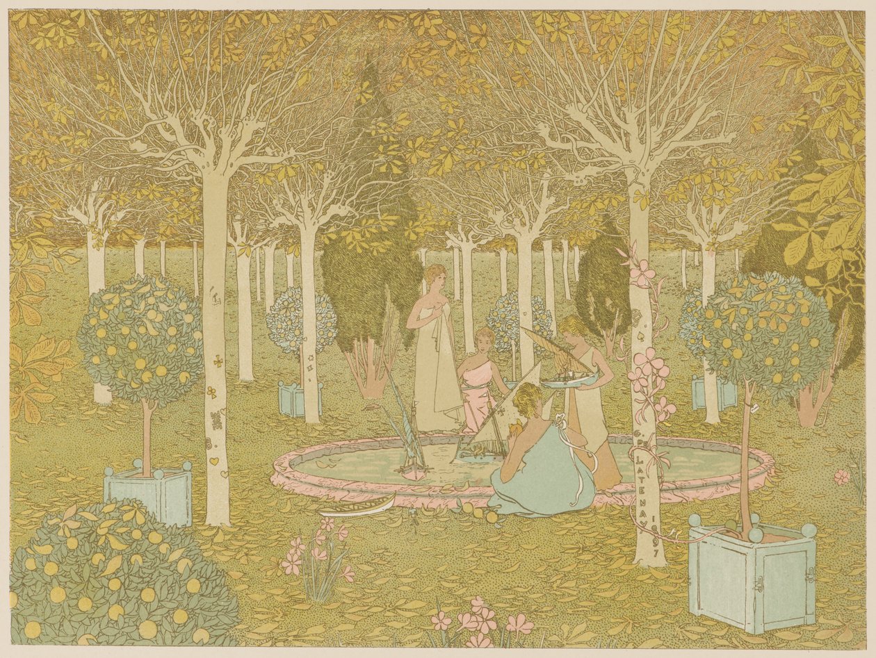 Park, 1897. av Gaston de Latenay