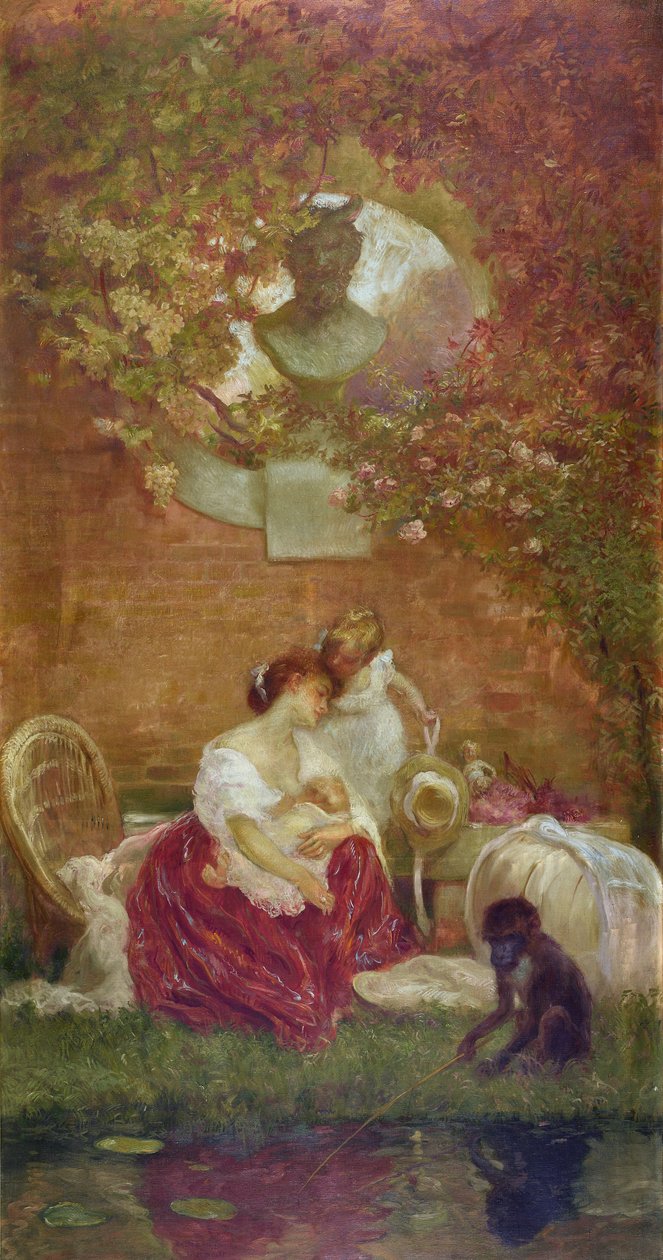 Mother Love (maleri) av Gaston de la Touche