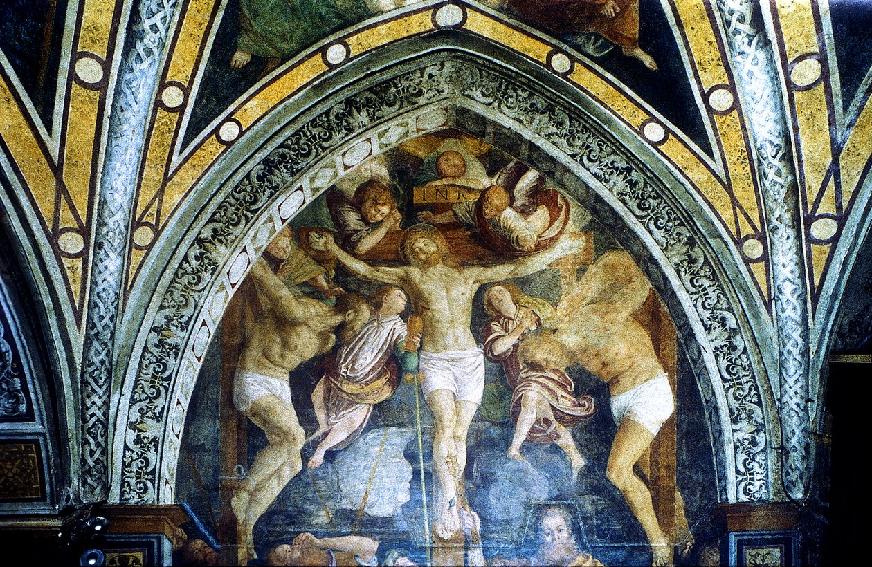 Korsfestelse, 1500-tallet. av Gaudenzio Ferrari