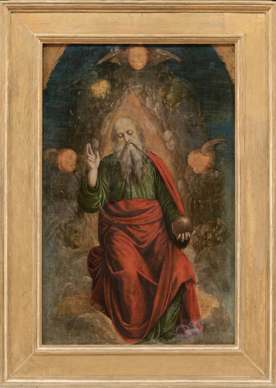 Gud Faderens velsignelse, 1508-09 av Gaudenzio Ferrari