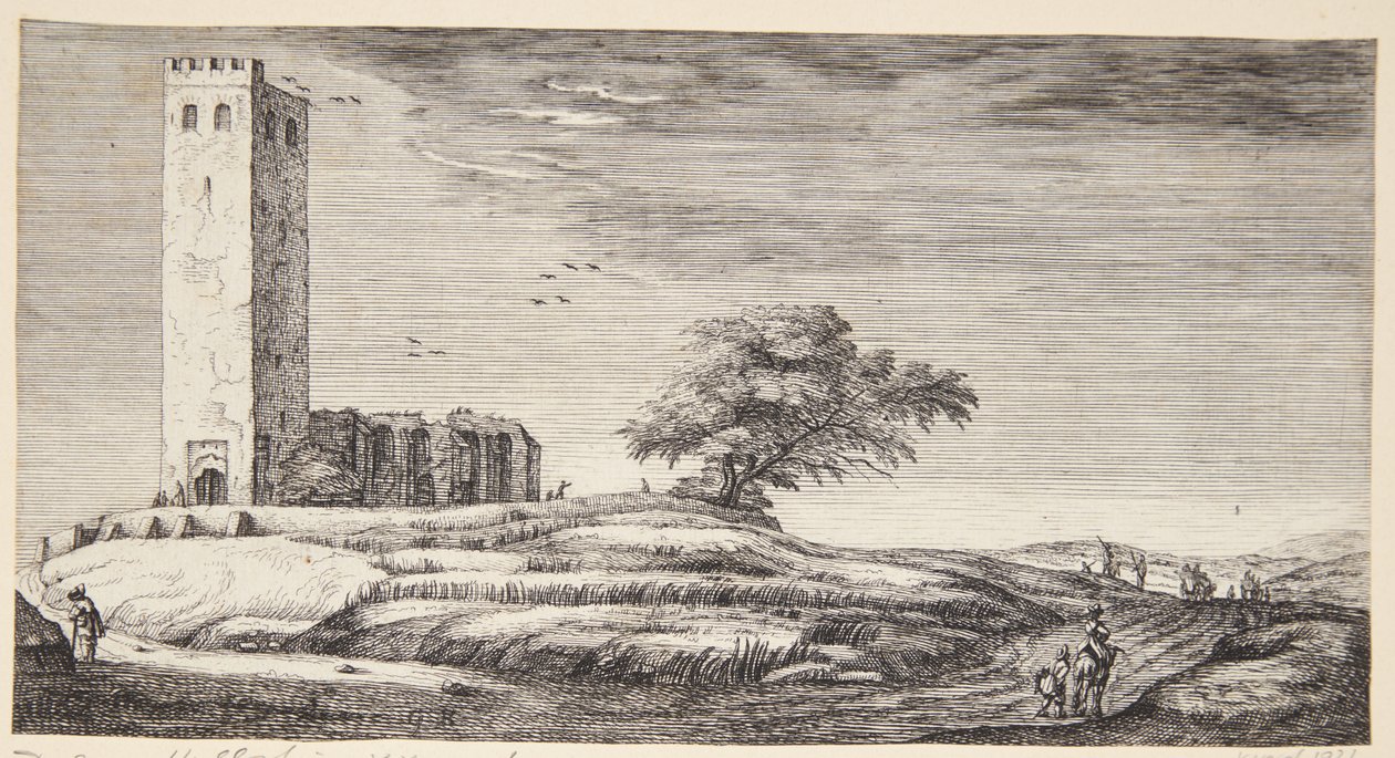 Den gamle kirken på Muiderberg av Geertruyt Roghman