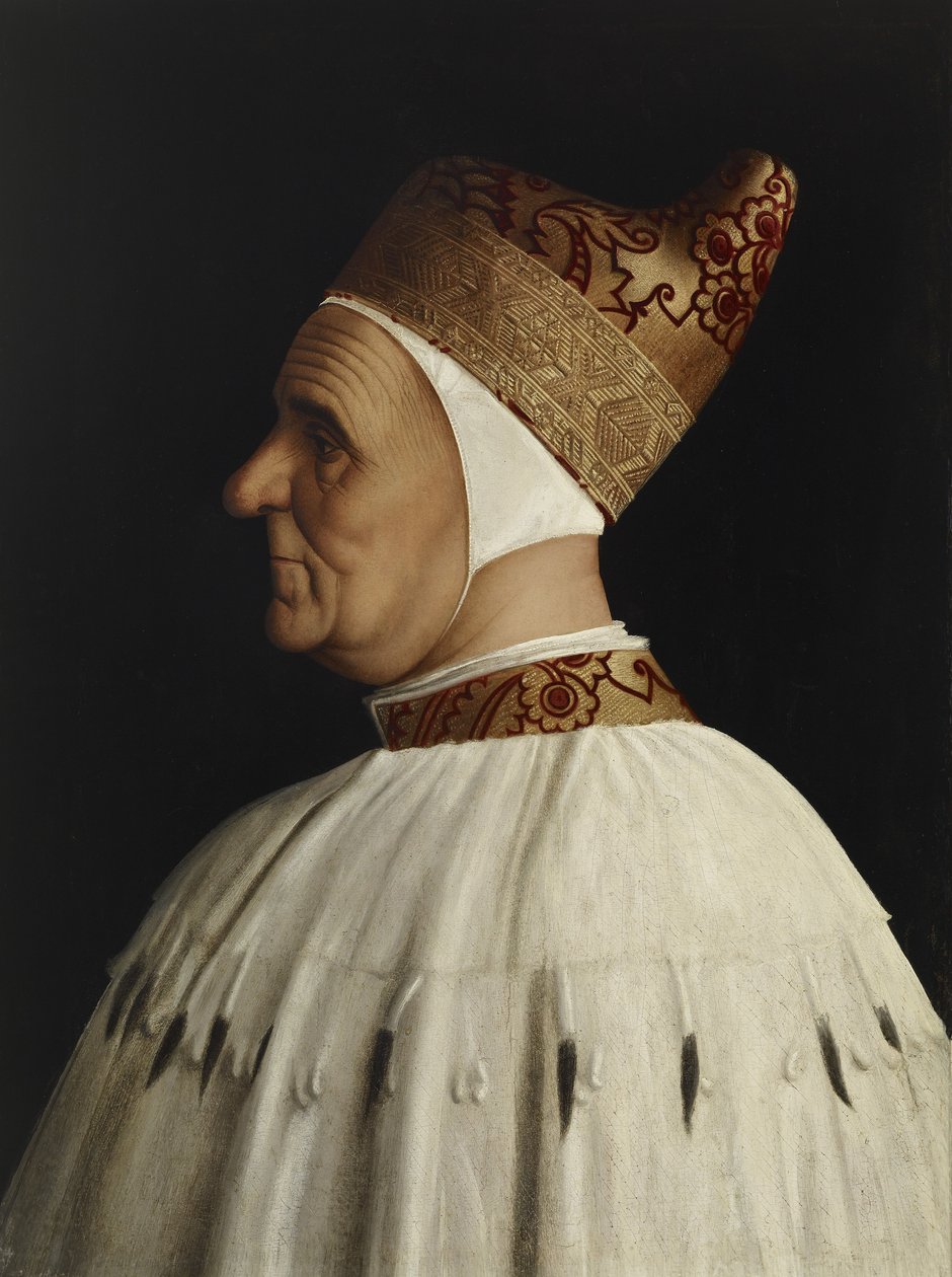 Doge Giovanni Mocenigo av Gentile Bellini