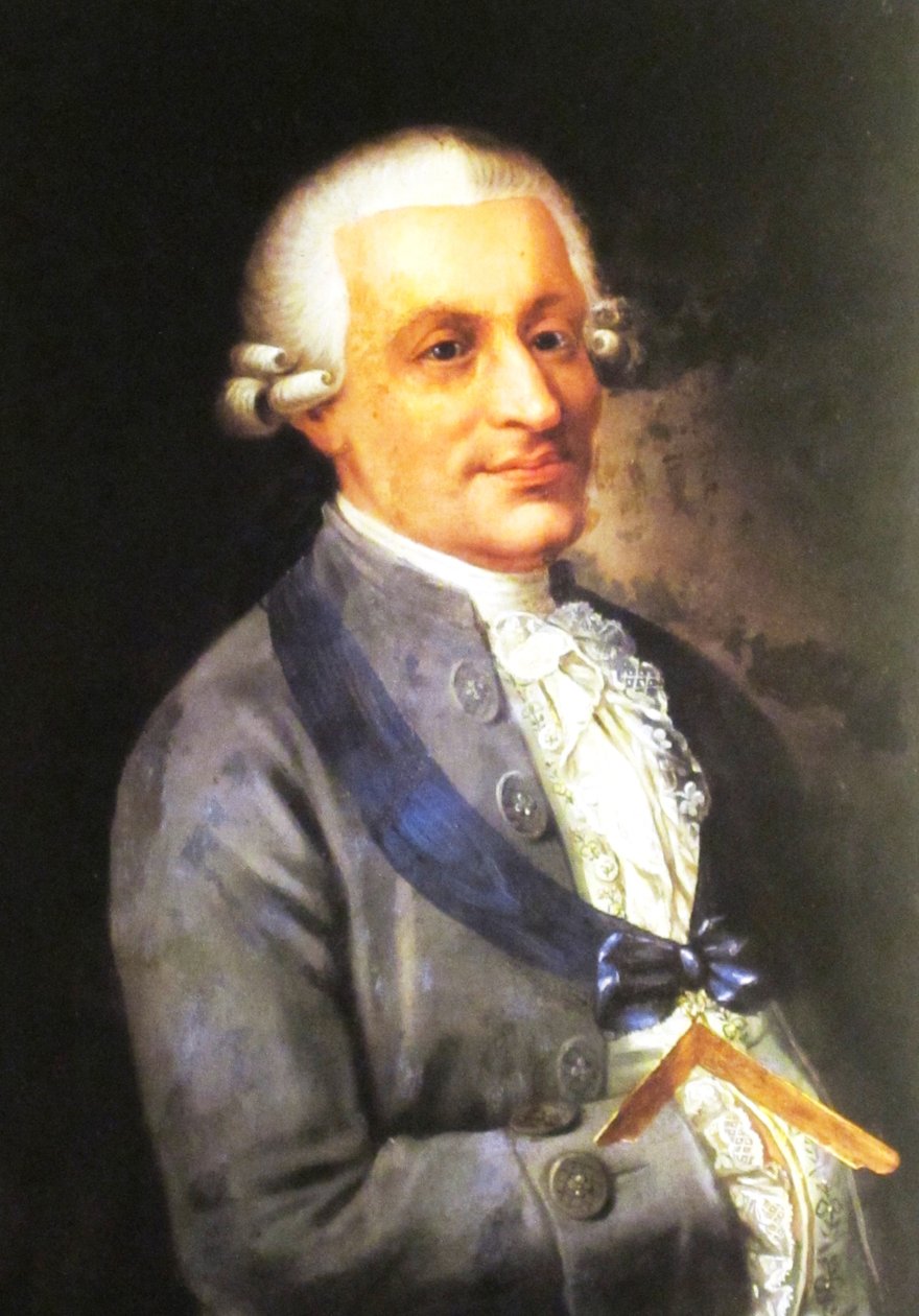 Portrett av Johann Carl Dähnert (1719-1785) av Georg David Matthieu