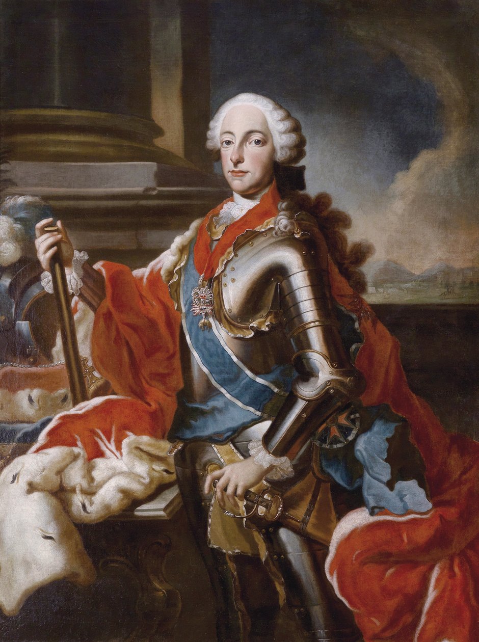 Portrett av Maximilian III Joseph, kurfyrste i Bayern (1727-1777) av Georg Desmarees