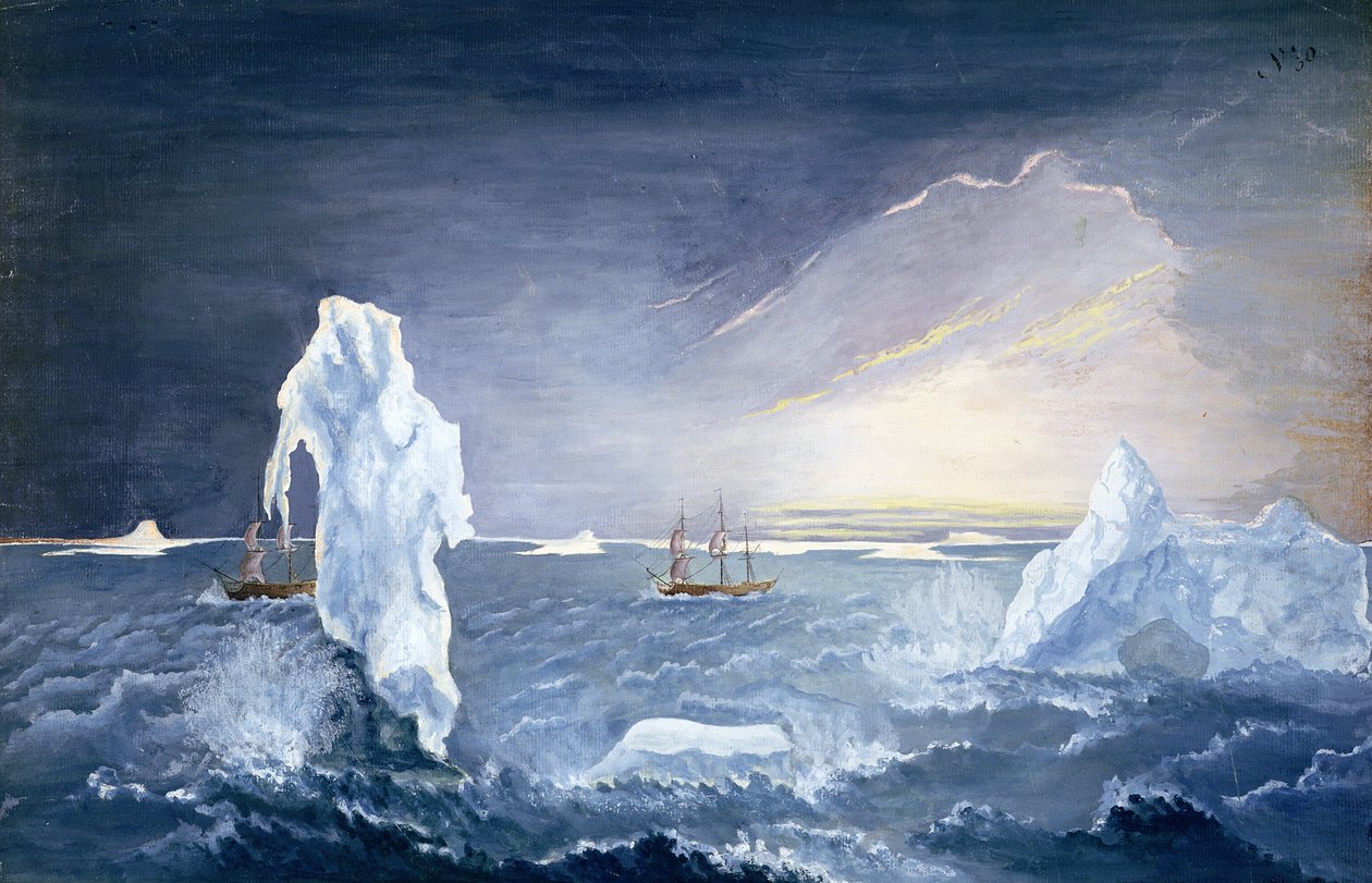 Arctic Sea Glow av Johann Georg Adam Forster