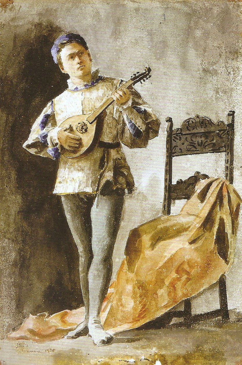 Studere av Georg Grimm