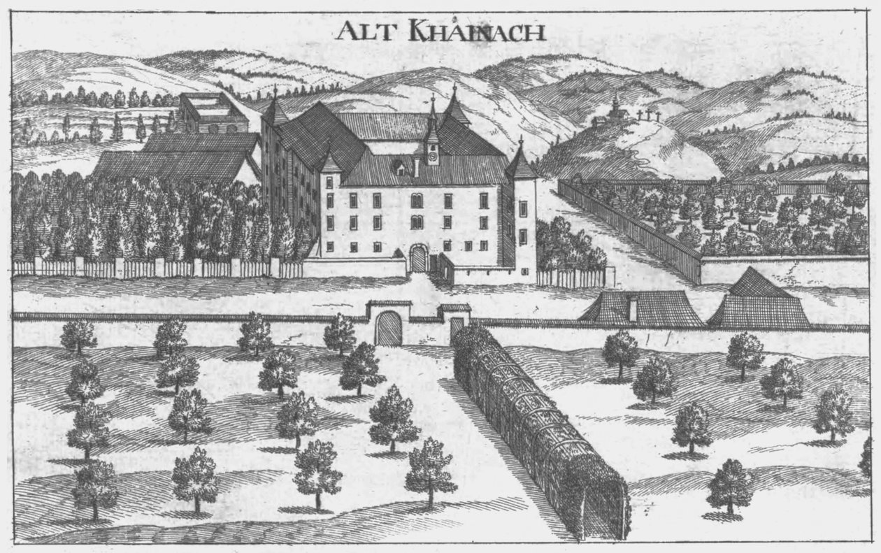 Krottenhof slott av Georg Matthaus Vischer