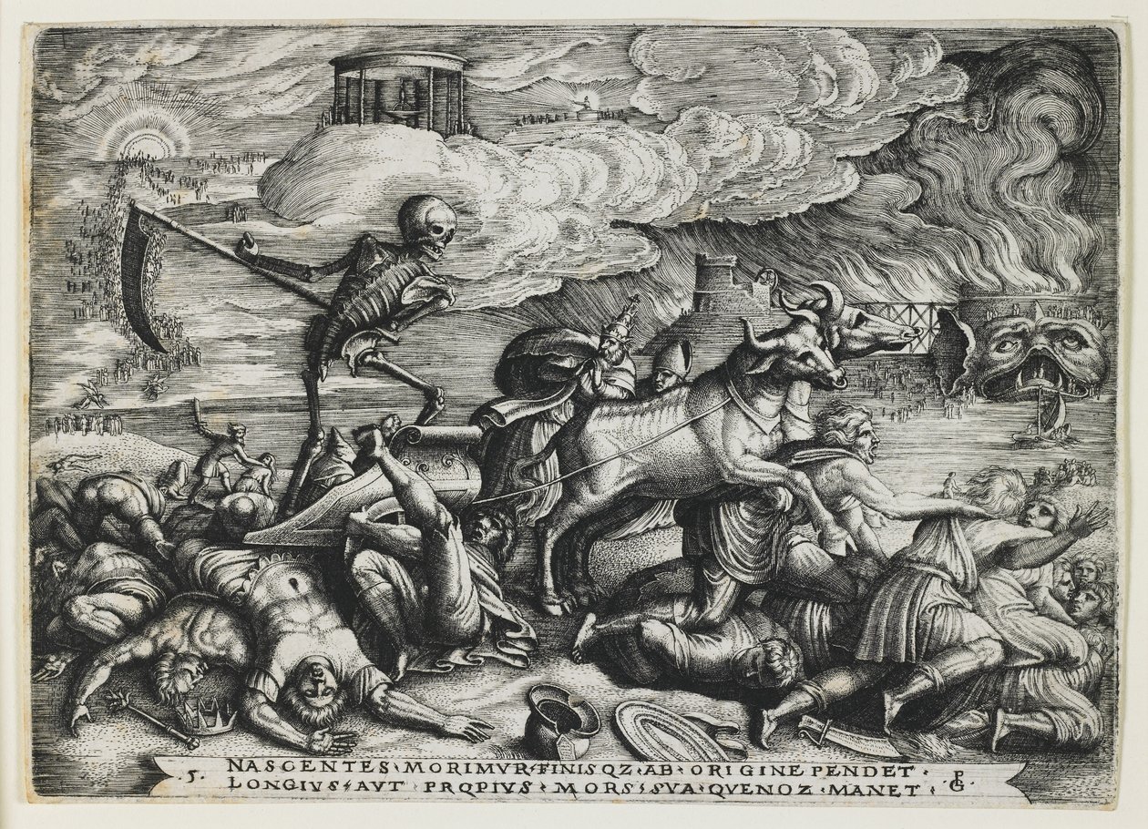 Dødens triumf, 1539 av Georg Pencz