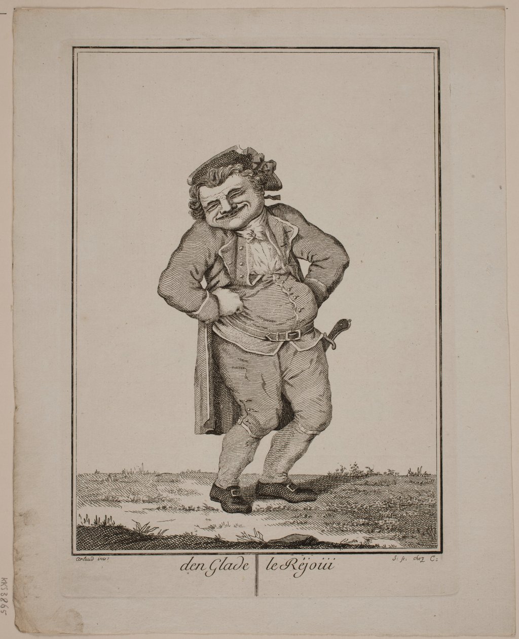"Den glade" av Georg Christian Schule