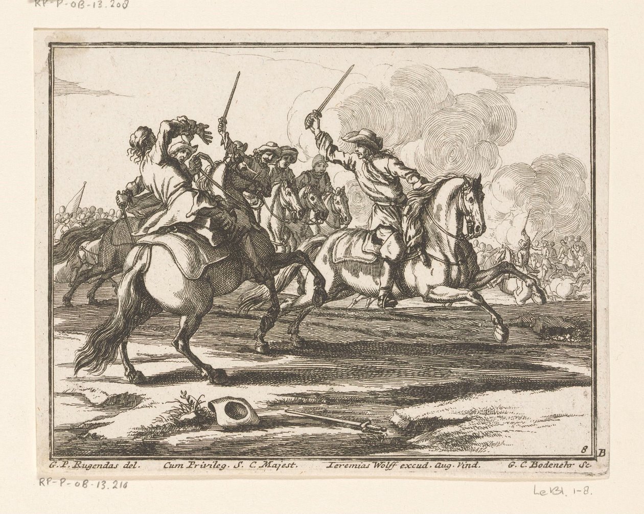 ridekamp Ryttere (serietittel) av Georg Conrad Bodenehr