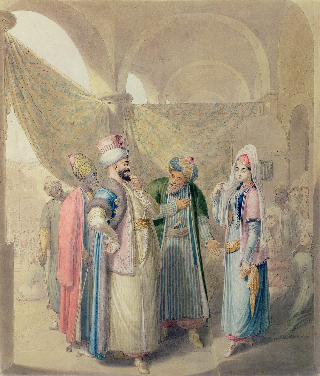 Slavemarkedet av Georg Emanuel Opitz