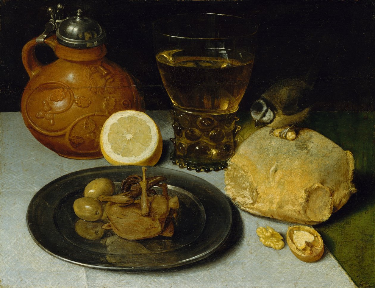 Stilleben, sannsynligvis ca. 1625-30. av Georg Flegel