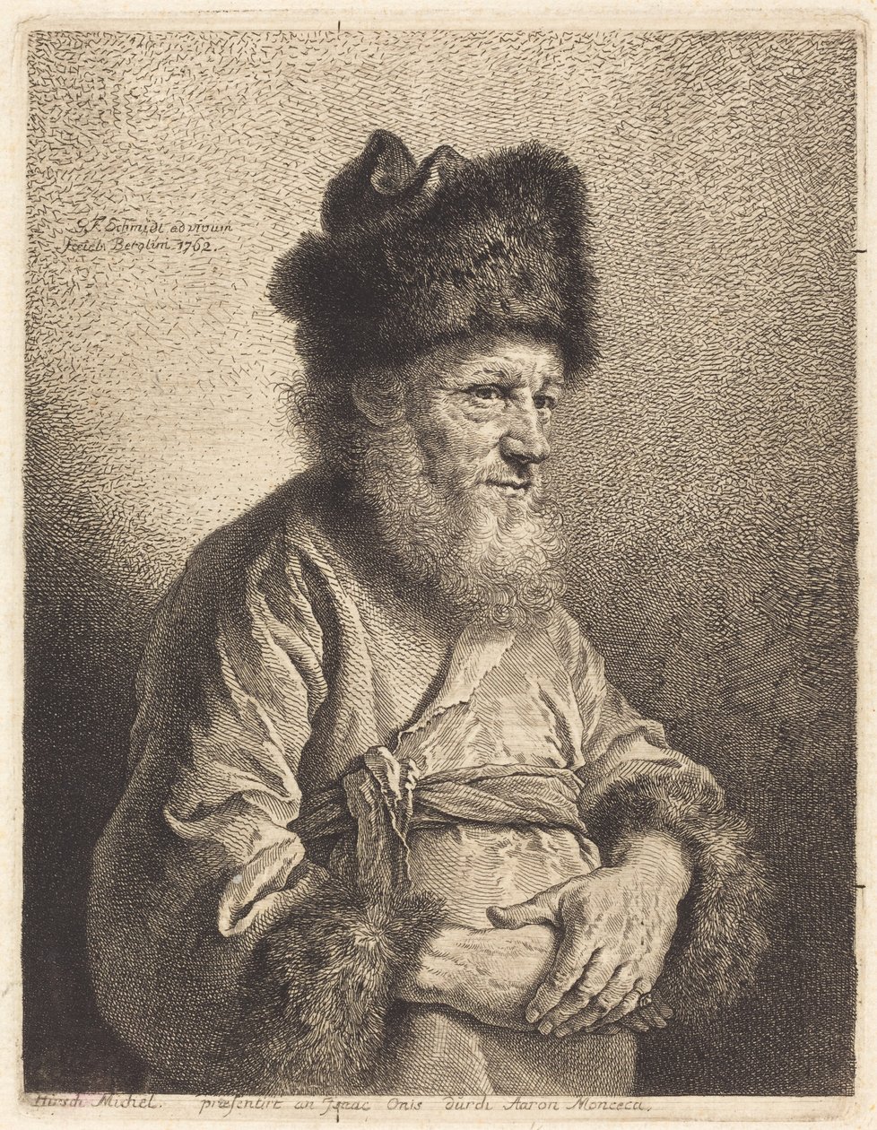 Hirsch Michel av Georg Friedrich Schmidt