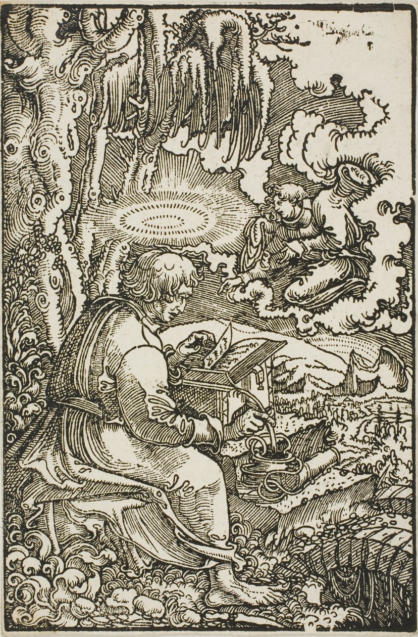 St. Matteus, fra The Luther Bible av Georg Lemberger