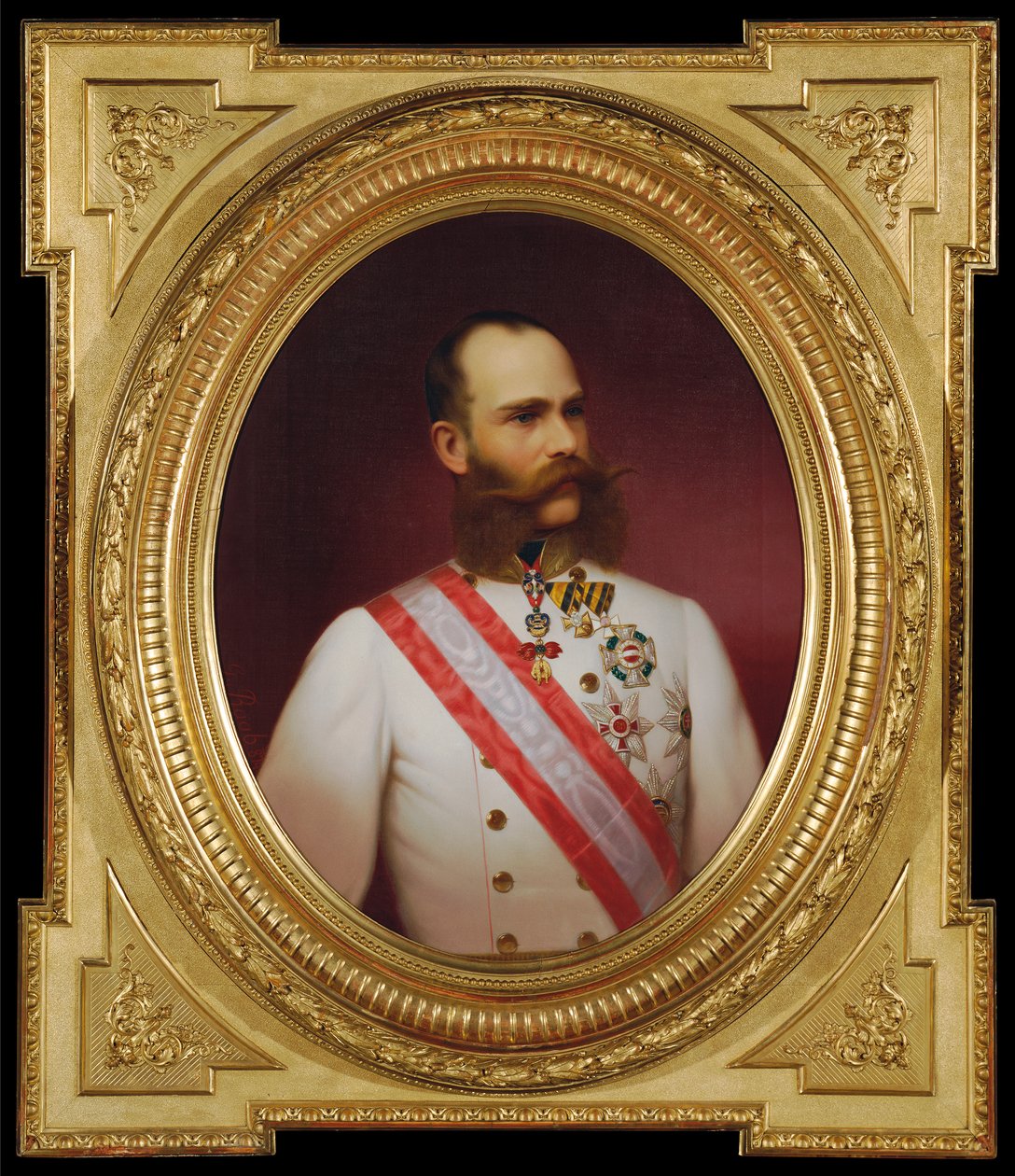Kaiser Franz Joseph I. av Georg Martin Ignaz Raab