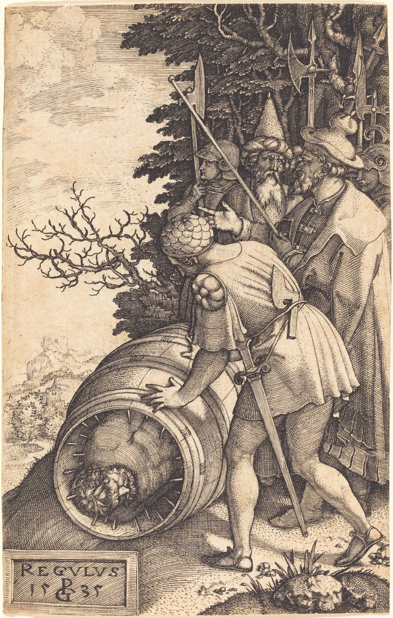 Attilius Regulus av Georg Pencz