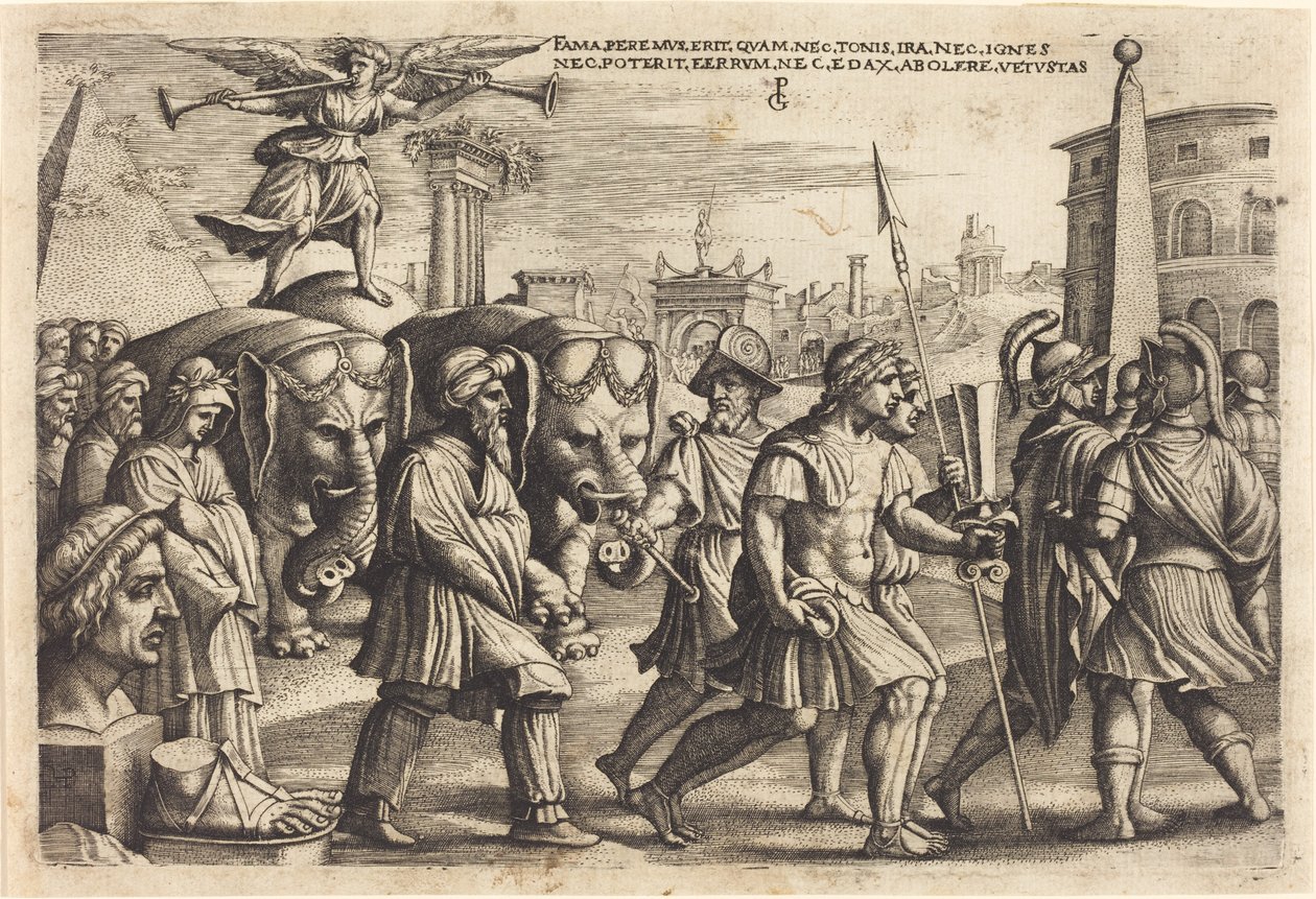 Berømmelsens triumf av Georg Pencz