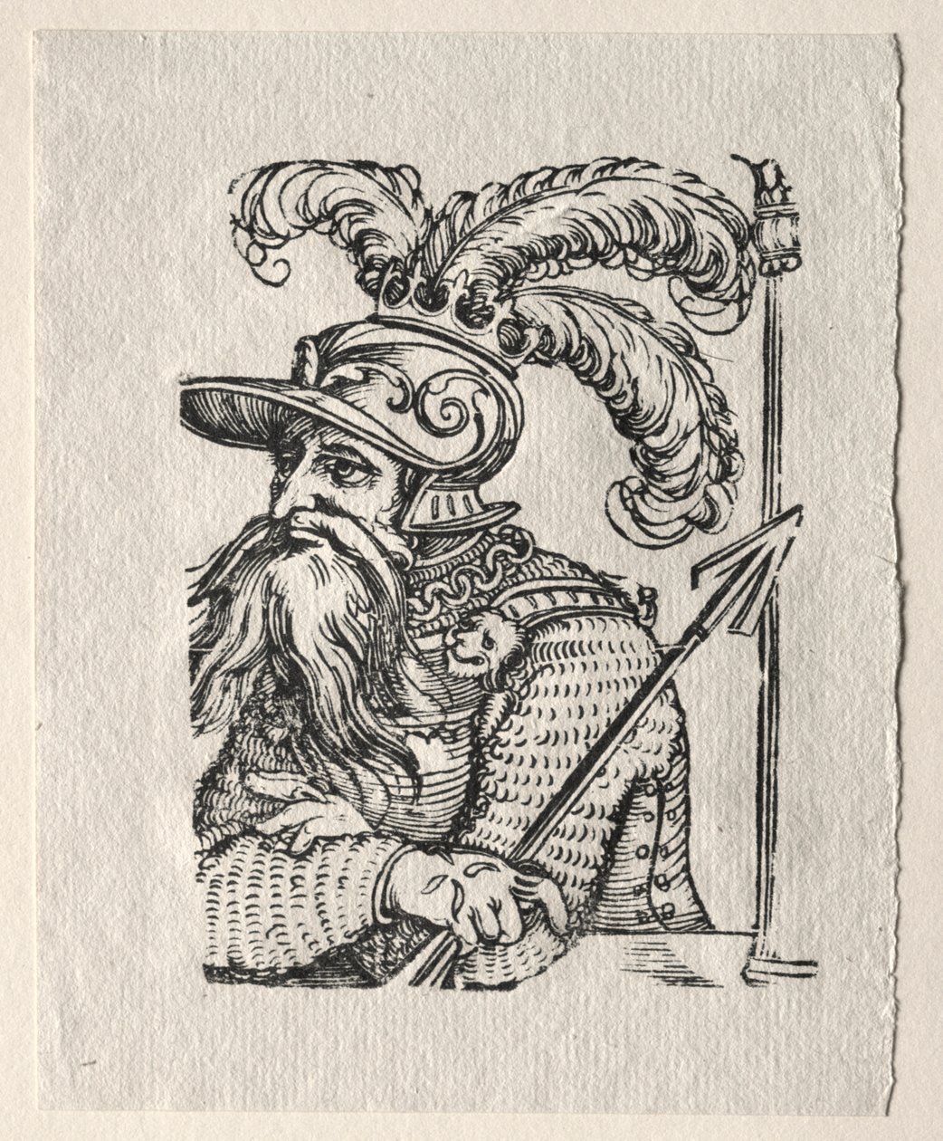 Tyranner i Det gamle testamente: Akab av Georg Pencz