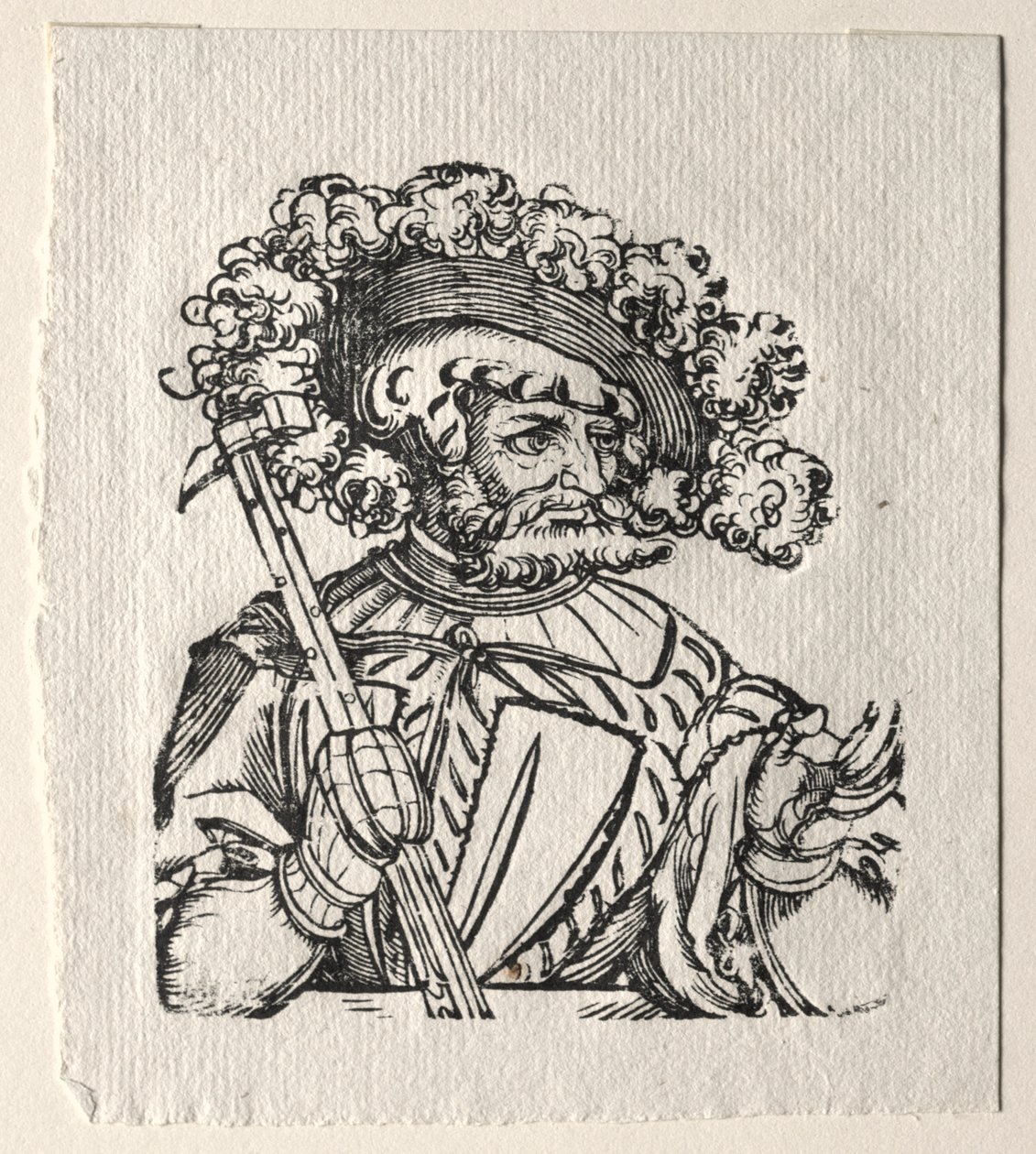 Tyranner i Det gamle testamente: Holofernes av Georg Pencz