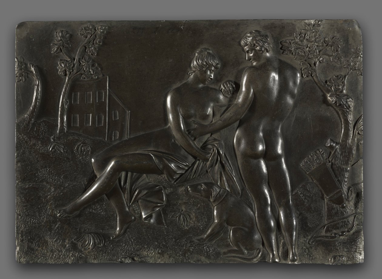 Venus og Adonis, midten av 1700-tallet. av Georg Raphael Donner