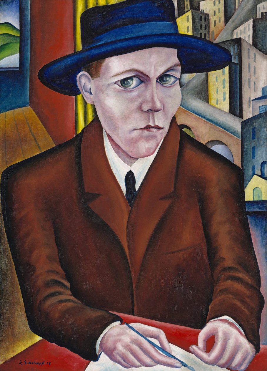 Oskar Maria Graf av Georg Schrimpf