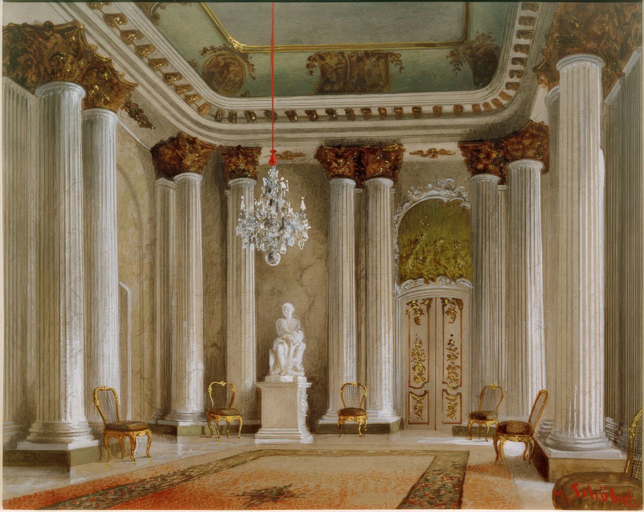 Sanssouci Palace forkammer av Georg Schöbel