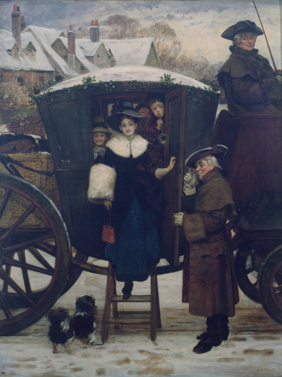 Bestemors julebesøk av George Adolphus Storey