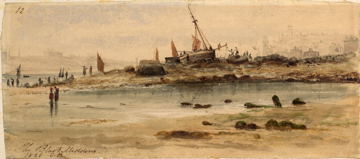 The Black Middens, North Shields av George Balmer