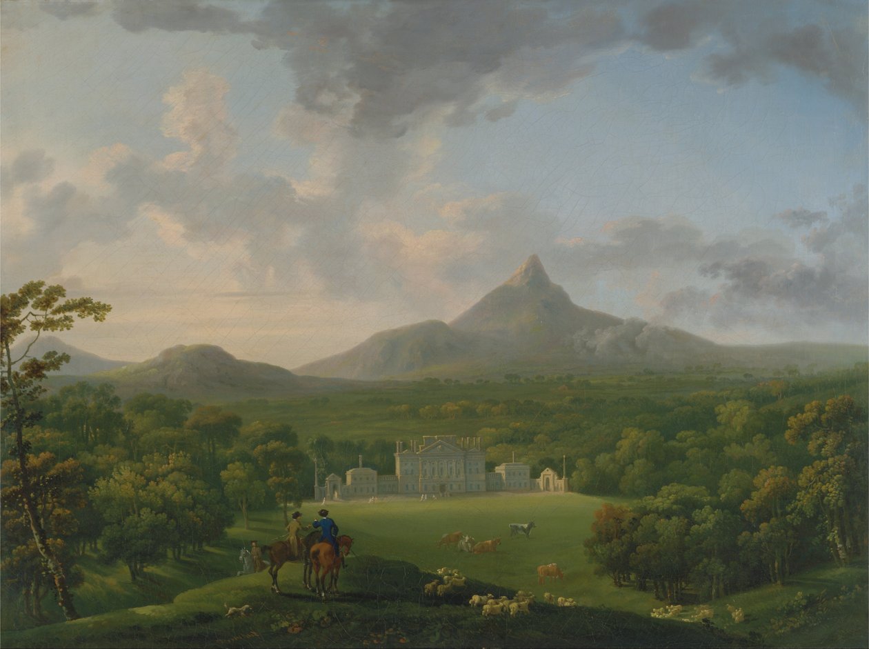 Powerscourt, County Wicklow, Irland av George Barret