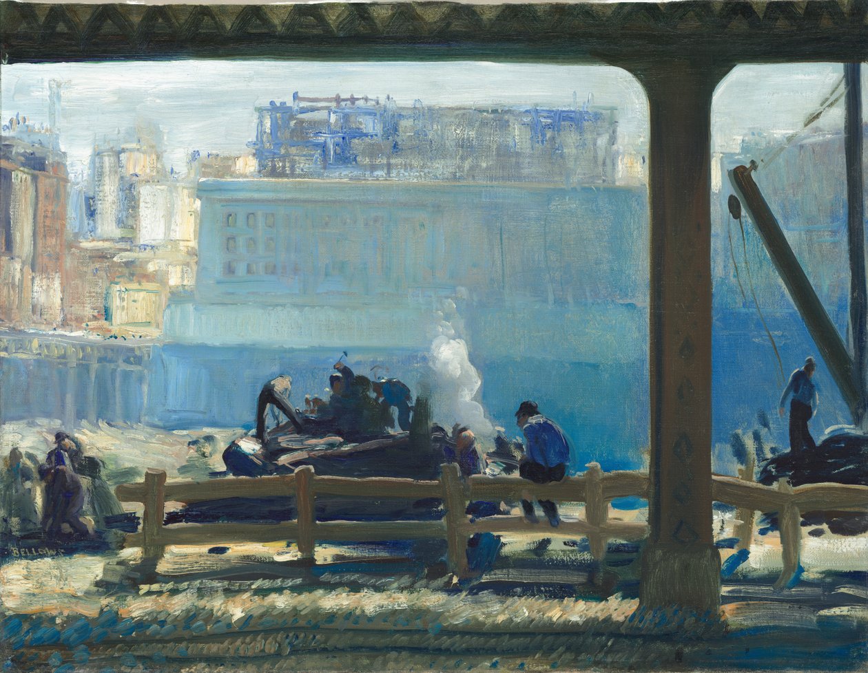 Blå morgen av George Wesley Bellows