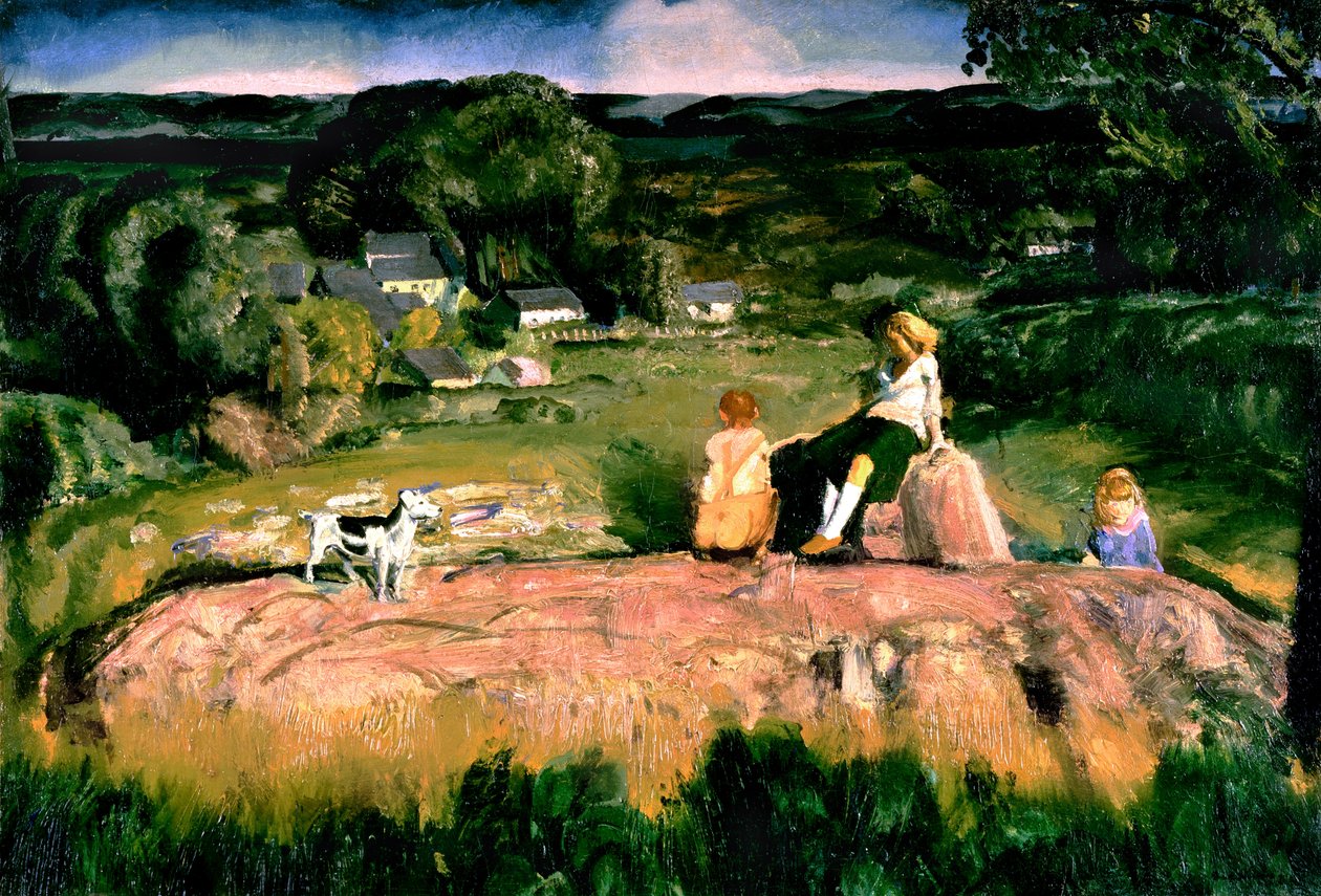 Tre barn av George Wesley Bellows