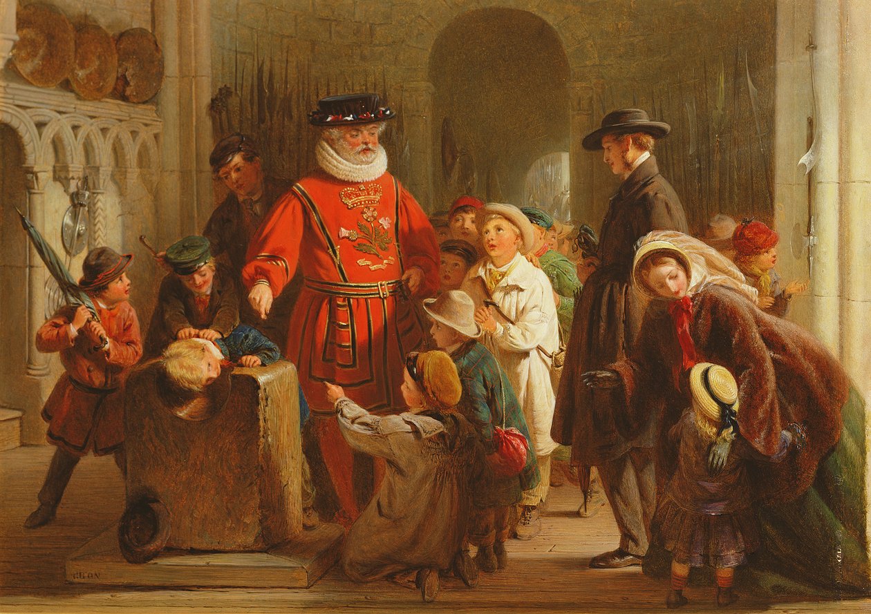 Barn i Tower of London av George Bernard O