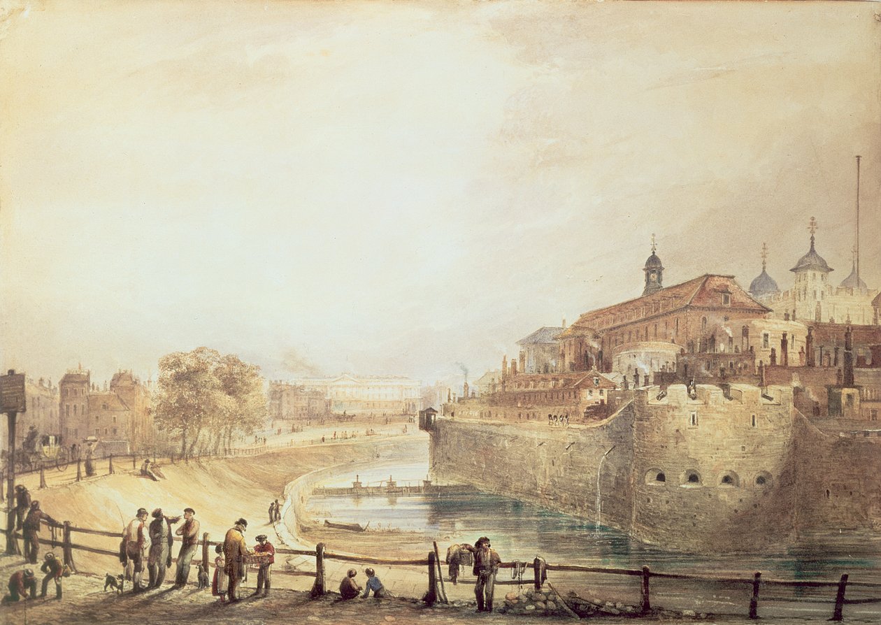 Tower of London, ca. 1840 av George Bryant Campion