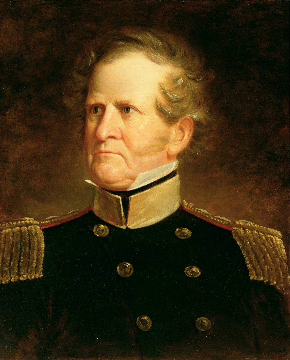General Winfield Scott (1786-1866), ca. 1835 av George Catlin