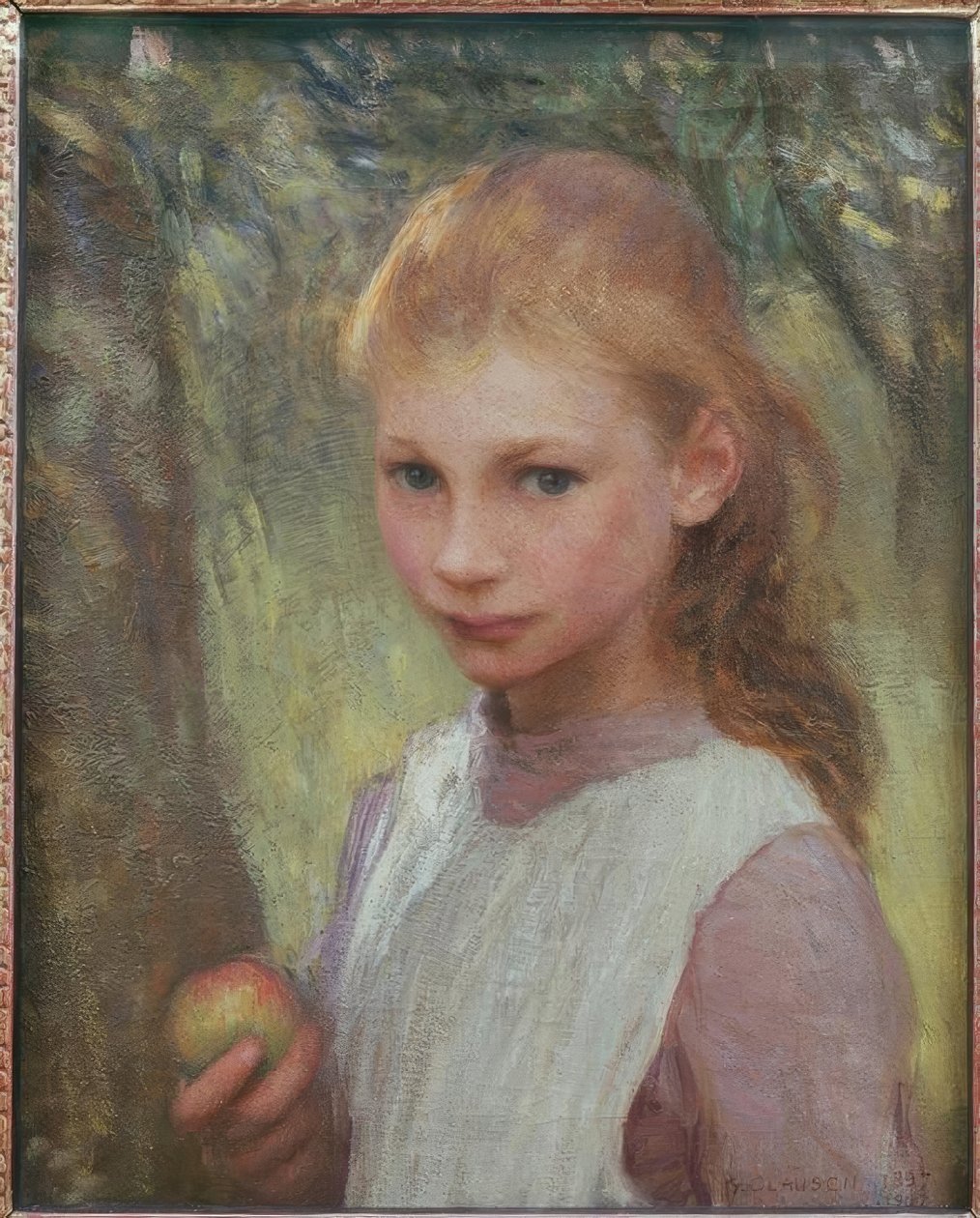 Det sjenerte barnet av George Clausen