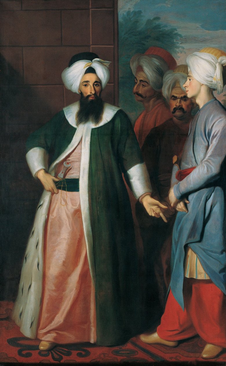 Kozbekçi Mustafa Aa og hans følge av George Engelhardt Schröder