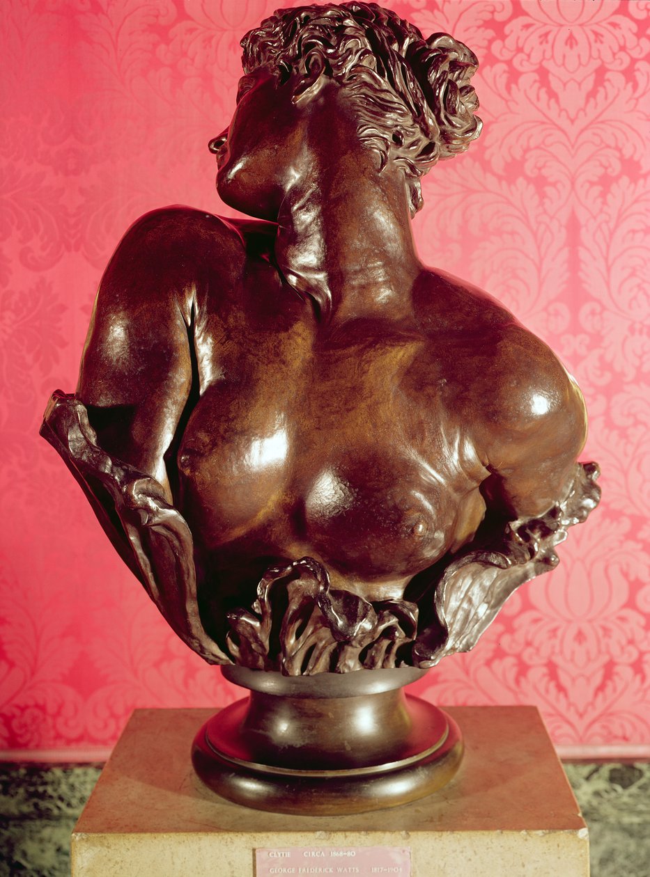 Clytie, ca. 1868 (bronse) av George Frederick Watts