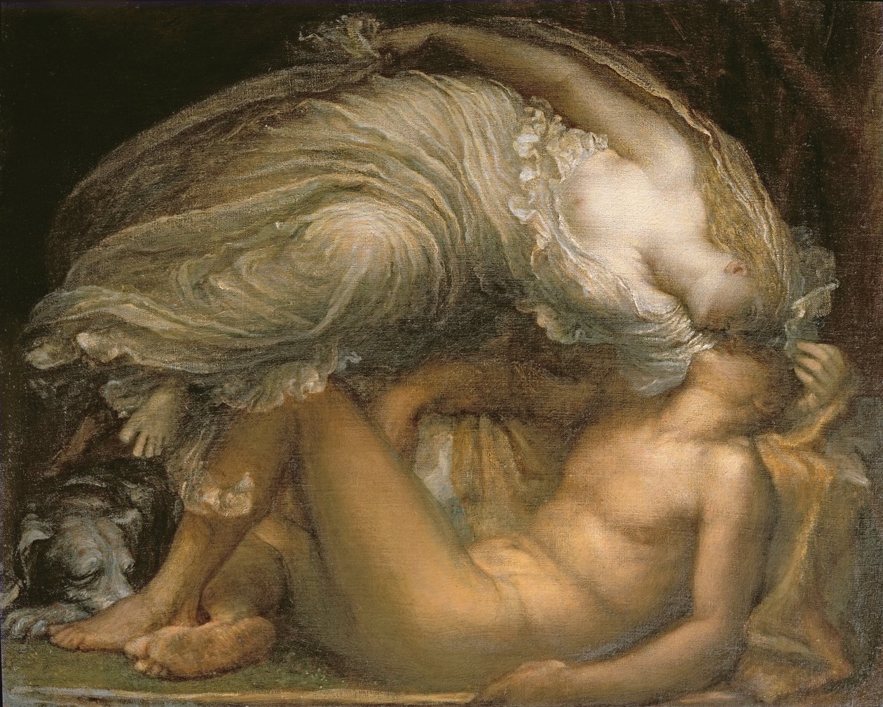 Endymion, ca. 1869 av George Frederick Watts