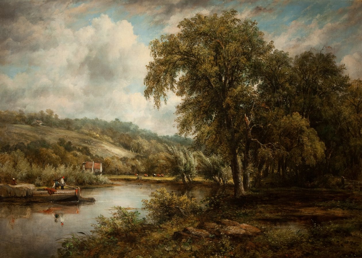På Themsen av George Frederick Watts