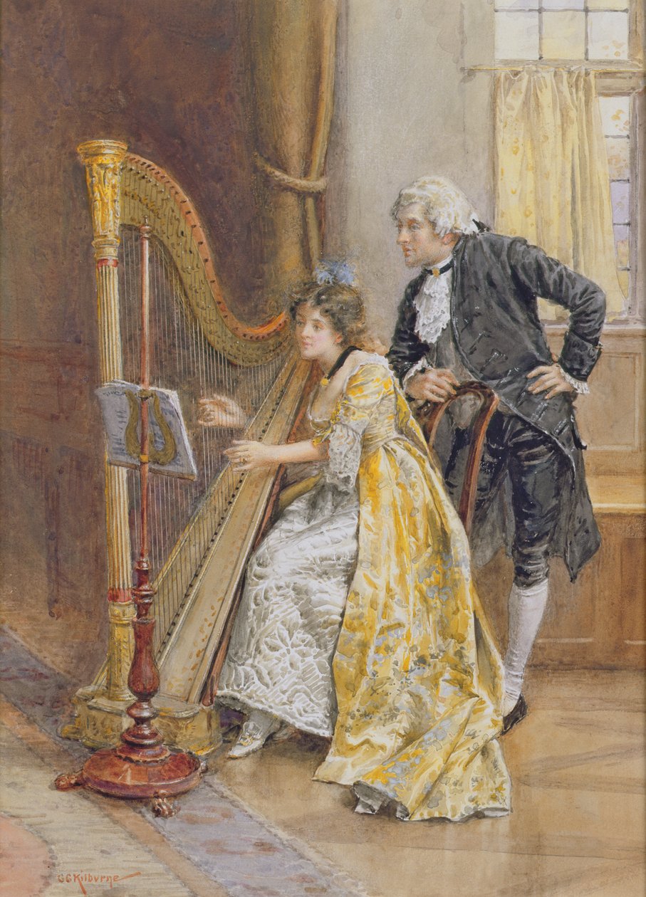 Minnets melodi av George Goodwin Kilburne