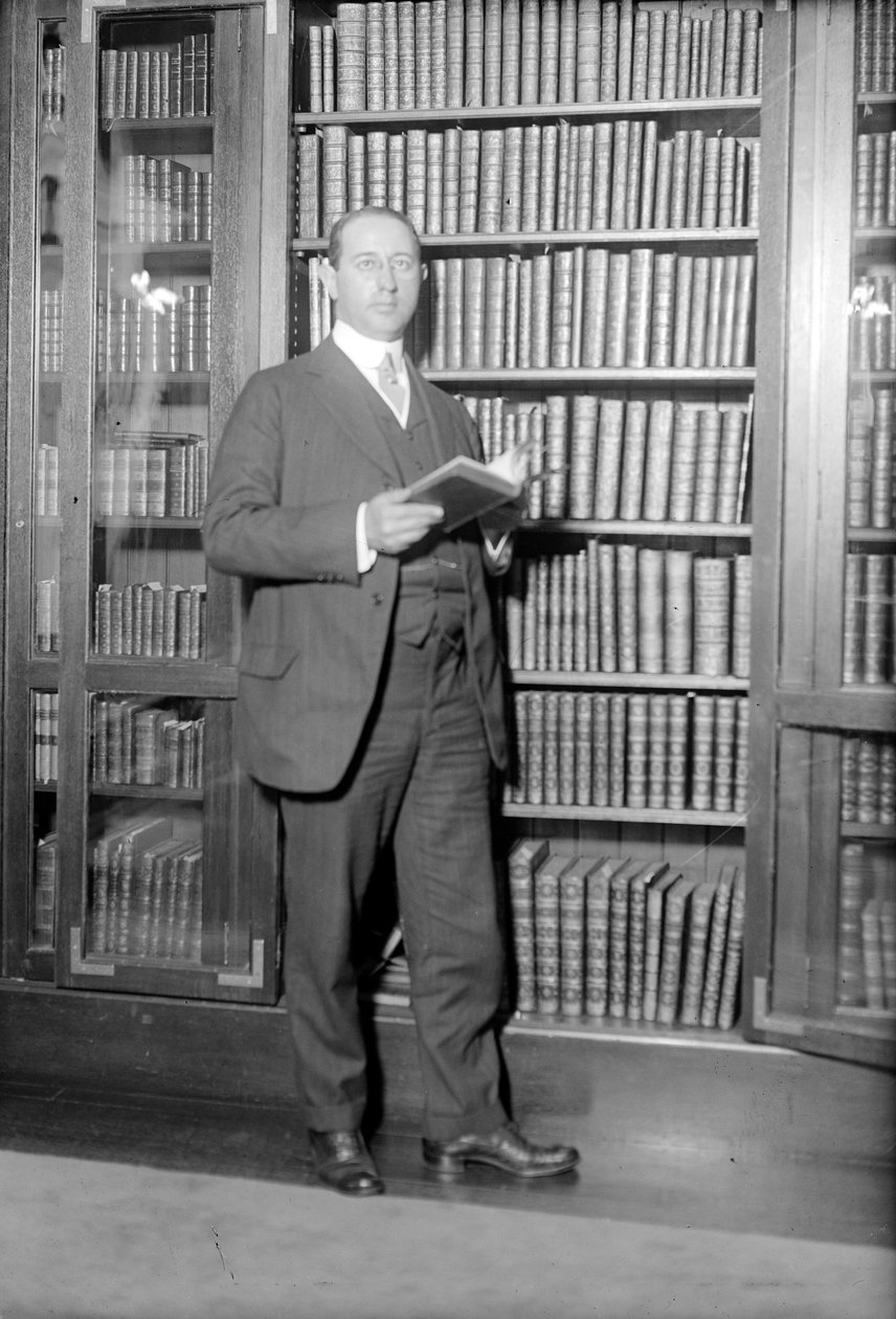 A.S.W. Rosenbach, ca. 1920 av George Grantham Bain
