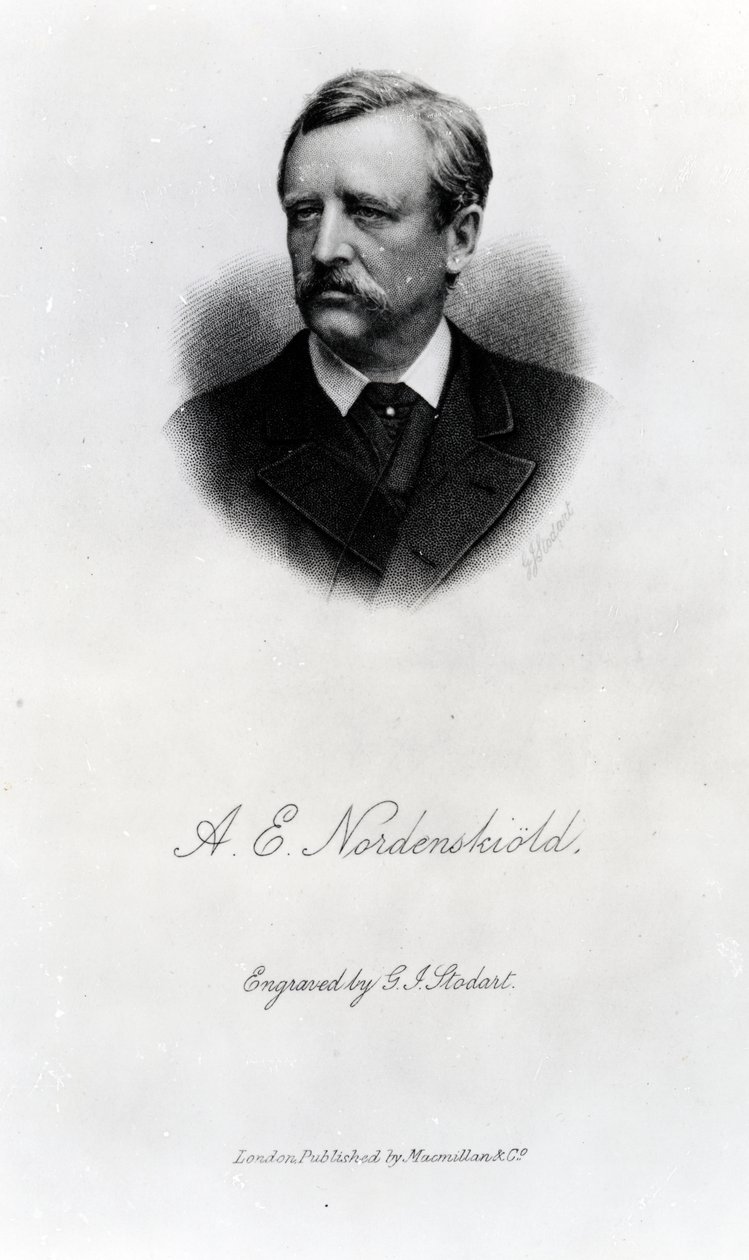 Adolf Erik Nordenskiold, 1880 av George J. Stodart
