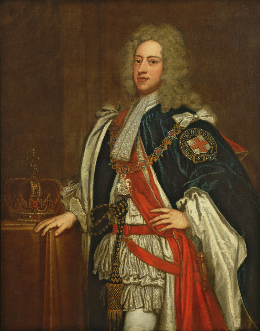 Georg II (1683–1760) av George Knapton