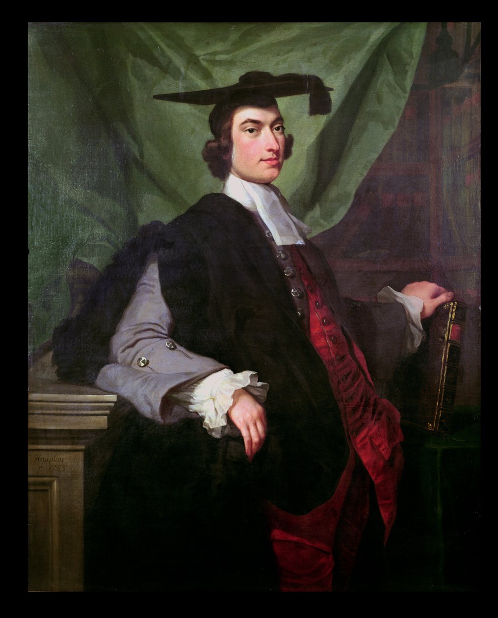 Portrett av en lærd av George Knapton