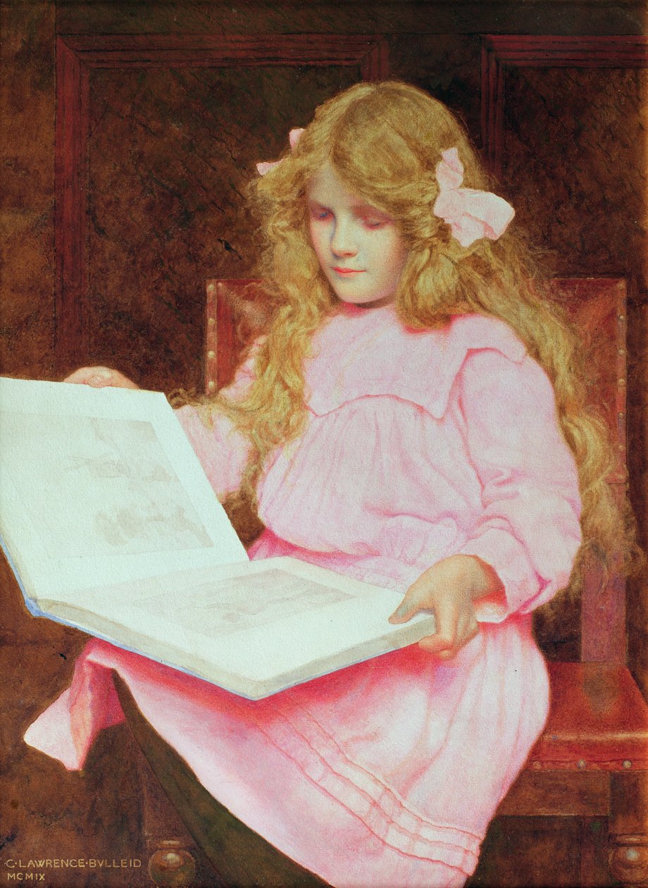 Bildebok, 1909 (wc og blyant på papir) av George Lawrence Bulleid