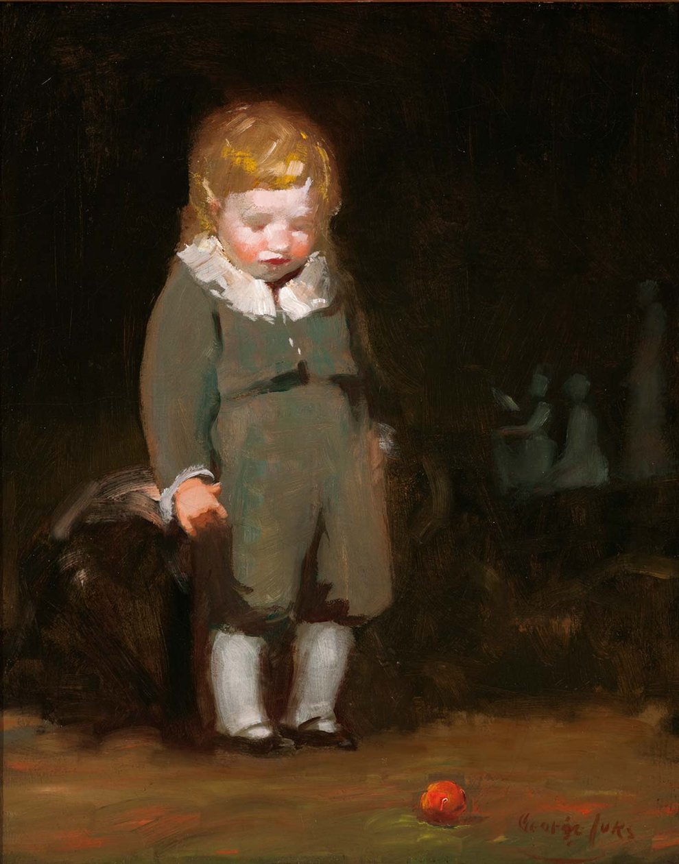 Barn i grått av George Luks