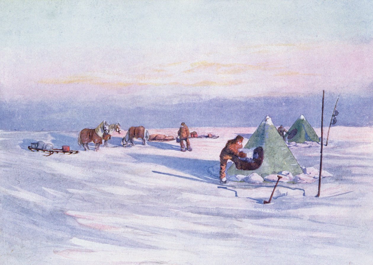 Organizing the Camp, illustrasjon fra 
