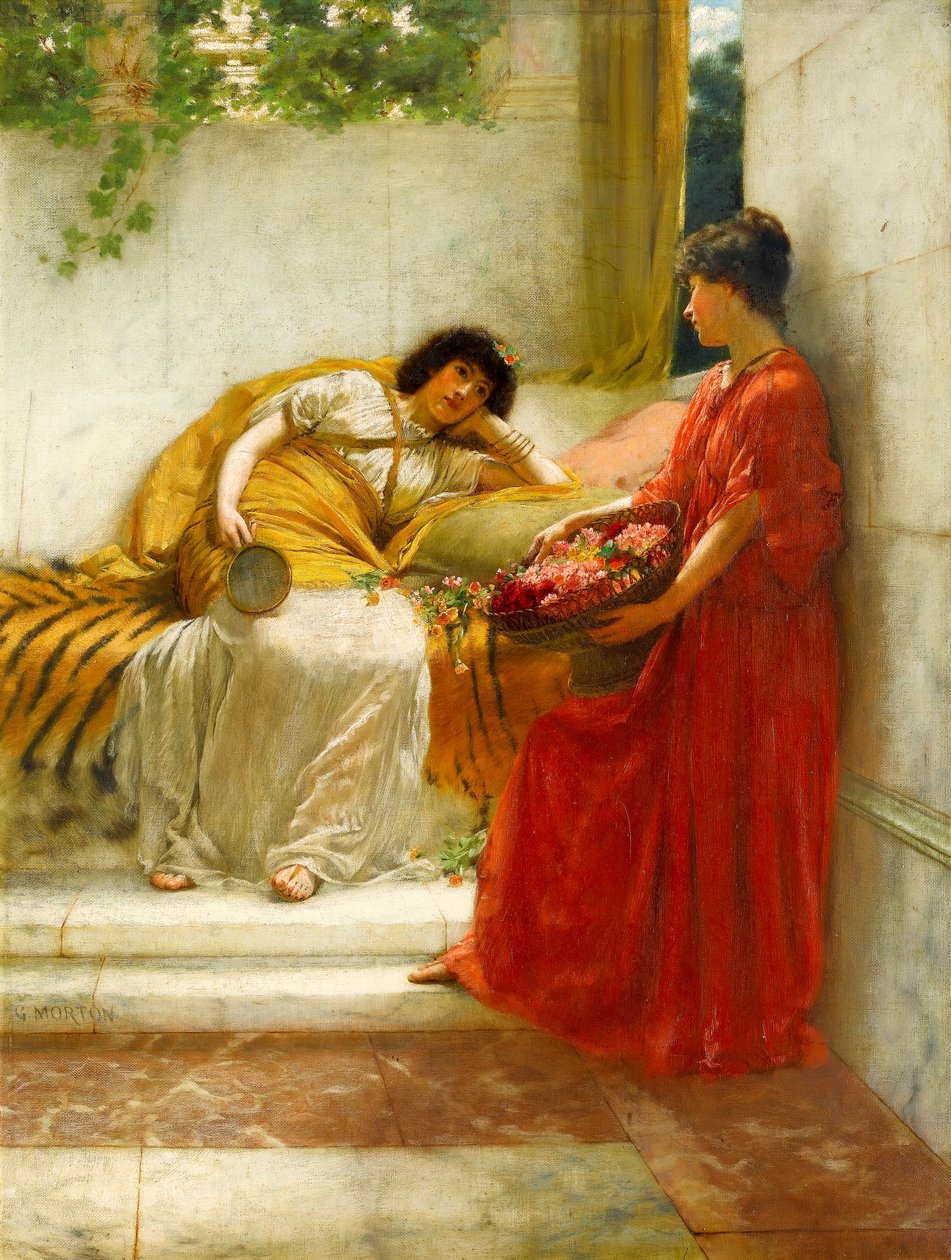 Inaktive øyeblikk i det gamle Roma av George Morton
